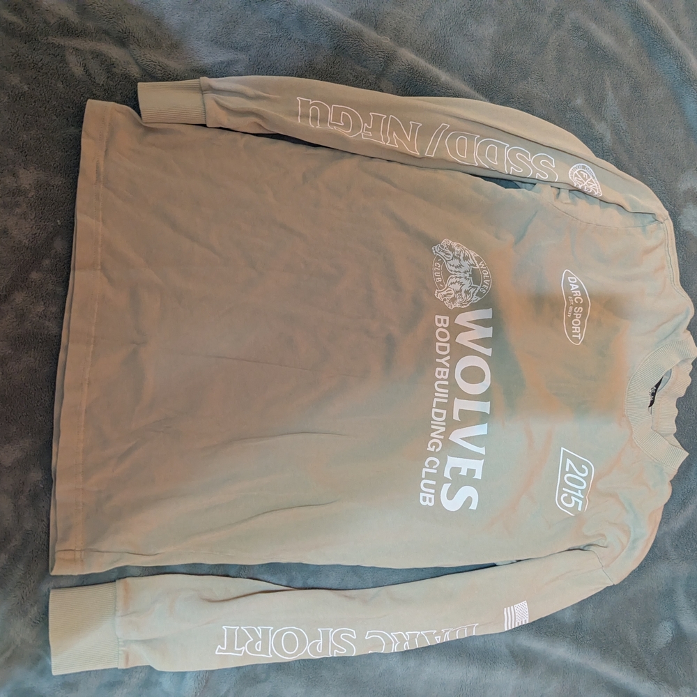 Gray Wolves Bodybuilding Club Long Sleeve Shirt